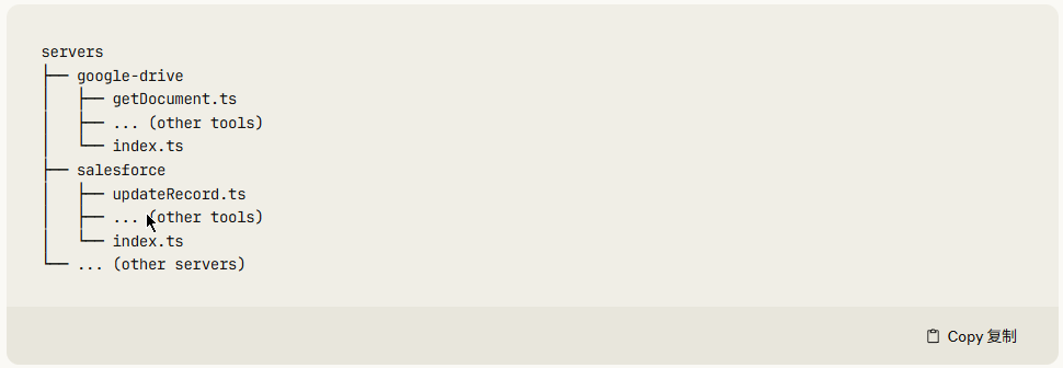 代码执行的工具定义